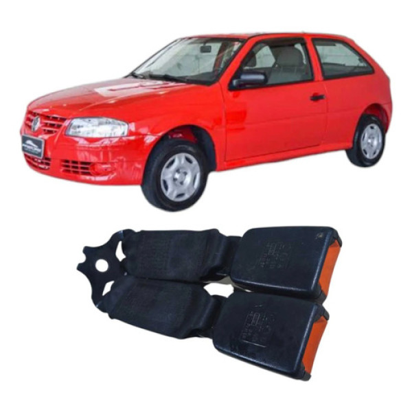 Cinto Fêmea Traseira Central Volkswagen Gol 2011 1.0 2p