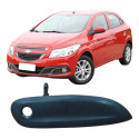 Maçaneta Dianteira Direita Chevrolet Onix 2014 13502029 Preto Dianteira