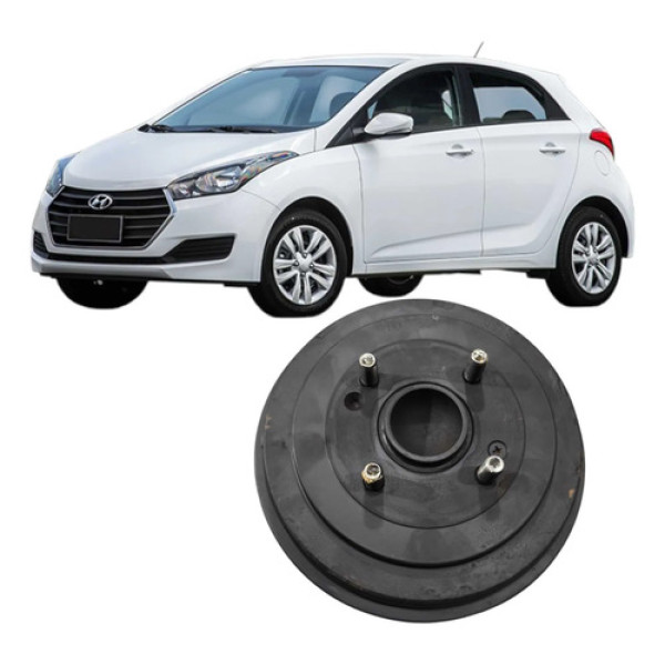 Tambor Freio Traseiro Esquerdo Hyundai Hb20 1.0 3c 2018-2021