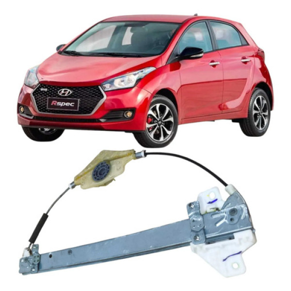 Máquina De Vidro Porta Traseira Direita Hb20 2017 76776899