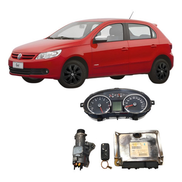 Kit Módulo Injeção Vw Gol 1.6 Power Automático Imotion 2011