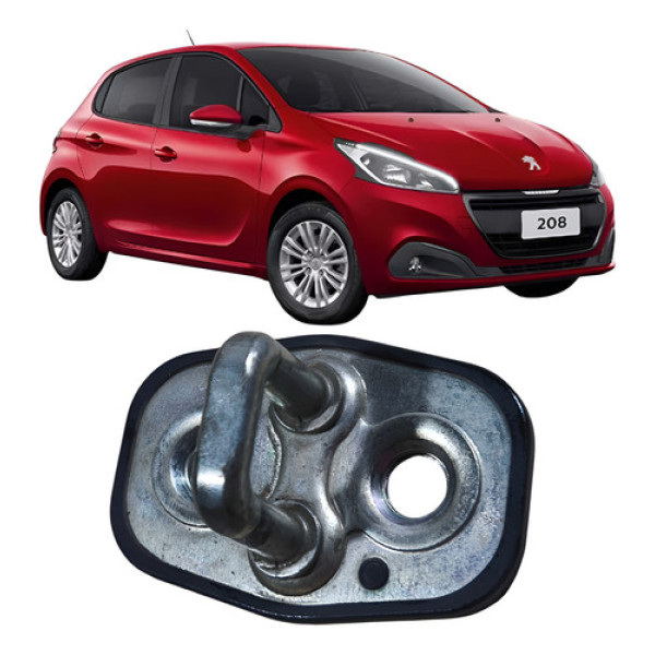 Batente Fechadura Porta Peugeot 208 1.2 3c 2019 9655466380