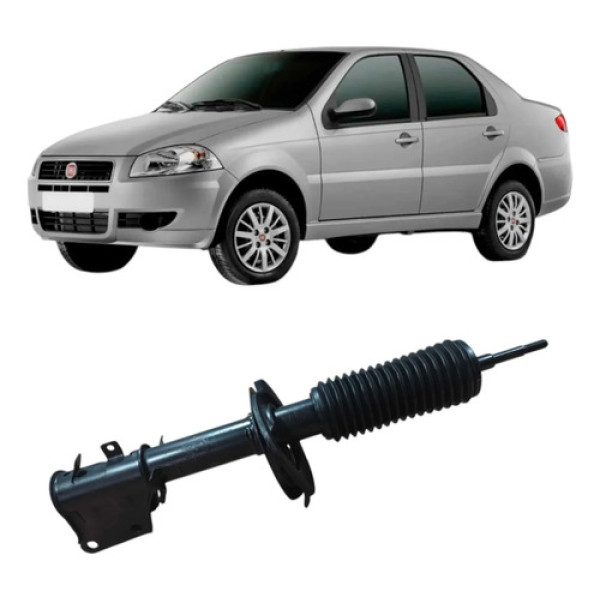 Amortecedor Dianteiro Esquerdo Fiat Siena 1.0 2013 51791060