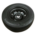 Pneu Roda Aro 13 4 Furos Chevrolet Celta 2004 1.0 Original Preto