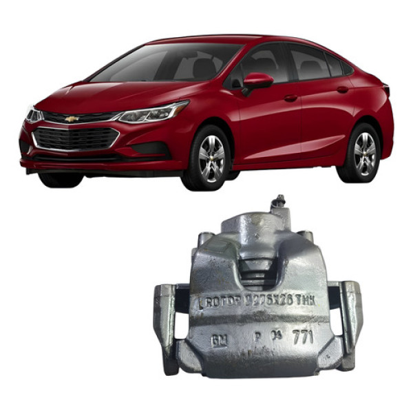 Pinça Dianteira Esquerda Cruze 1.4 Turbo 2017-2021 556x26