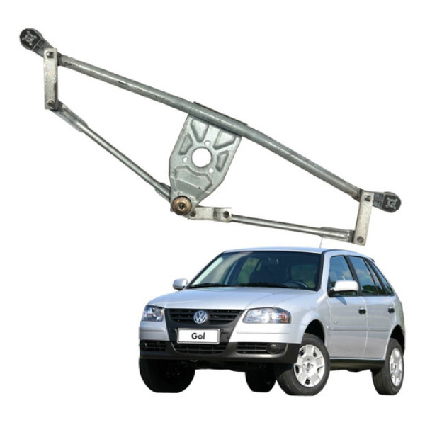Galhada Maquina Limpador Parabrisa Gol G4 2006 A 2007 Esquerdo