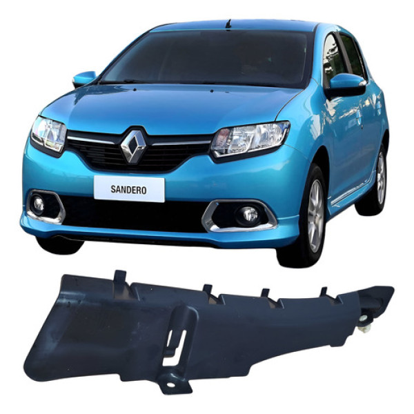 Acabamento Porta Malas Esq Renault Sandero 2017 769470384r