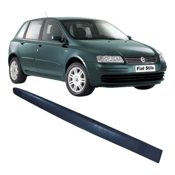 Friso Lateral Porta Traseira Direita Fiat Stilo 2003 735314 Preto
