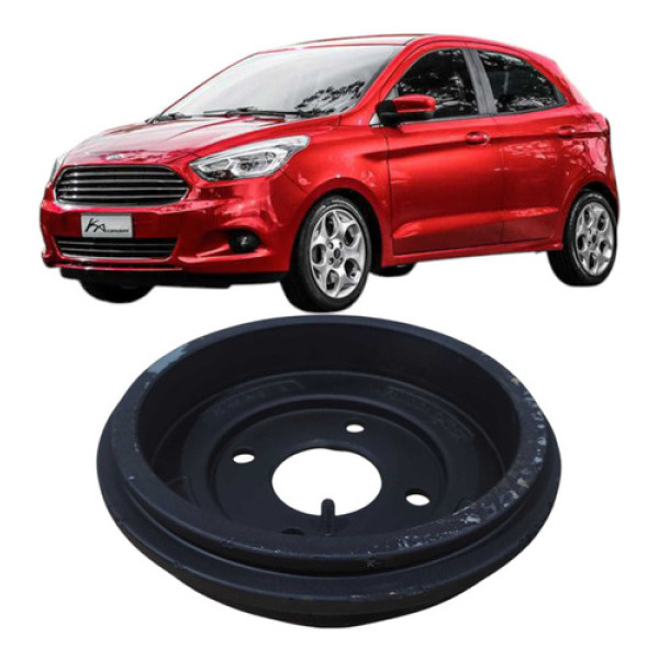 Tambor Freio Traseiro Ford Ka 2015 1.0 3c C1bc1126c