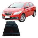 Botão Pisca Alerta Chevrolet Onix 2014 10035543 Original Preto