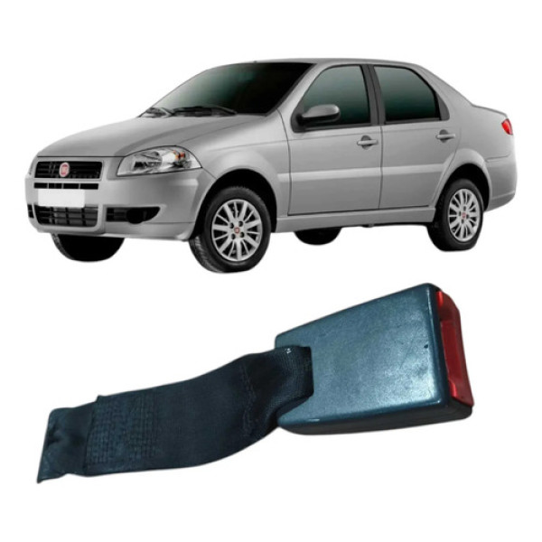 Femea Cinto Traseiro Esquerdo Fiat Siena 2013 1.0 4p