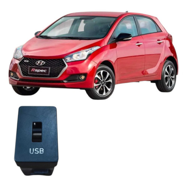 Botao Usb Falso Hyundai Hb20 2022 1.0 3c