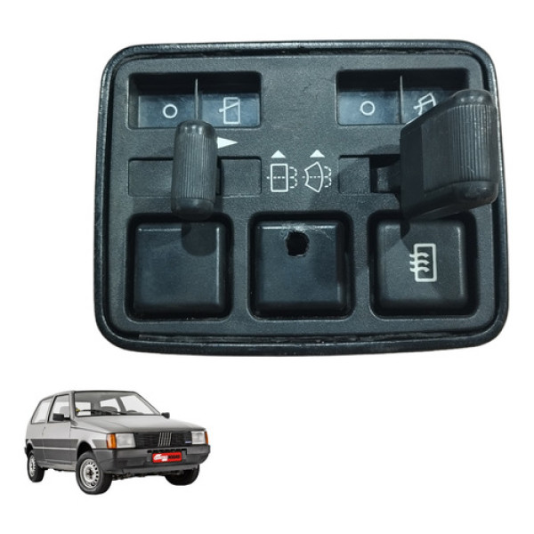 Comandos Desembaçador Botão Limpador E Seta Uno Brio 84 A 91