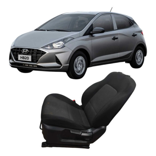 Banco Dianteiro Esquerdo Hb20 2020 1.0 3c Original Preto