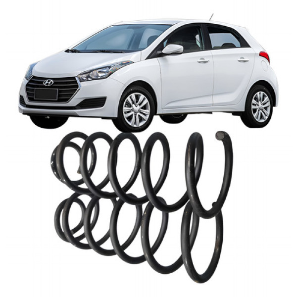 Par De Mola Traseiro Hyundai Hb20 1.0 3c 2018-2021  .