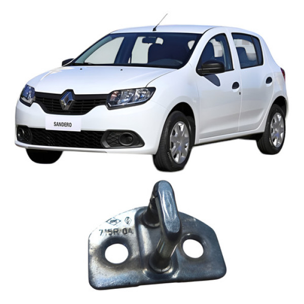 Batente Trava Porta Renault Sandero 2017 .