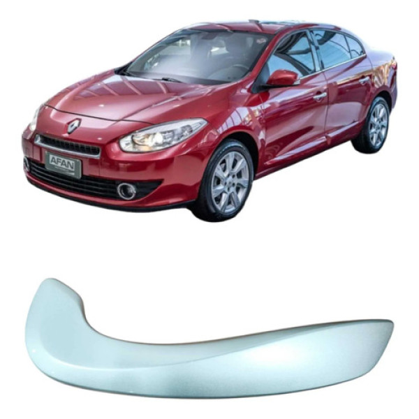 Puxador Interno Dianteiro Direito Fluence 2014 Original Prateado Dianteira