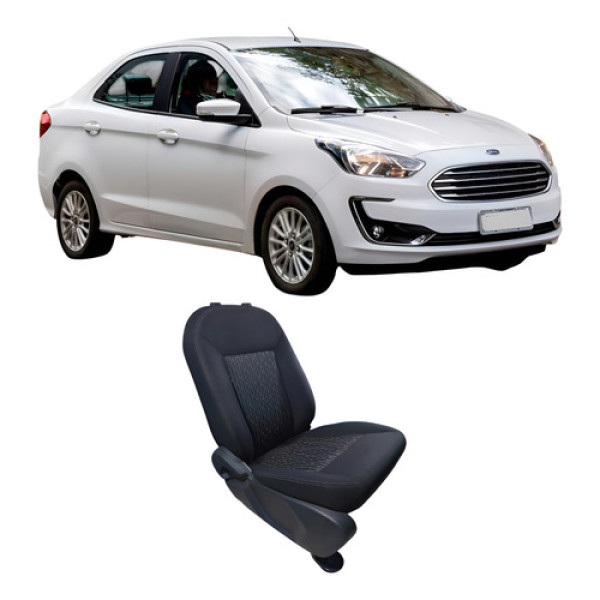 Banco Dianteiro Direito Ford Ka 2018 1.0 3c Gn158392 Branco Branco