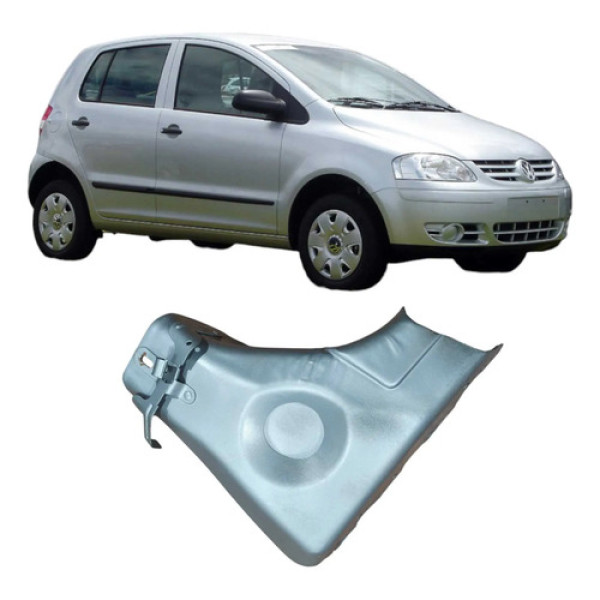 Chapa Defletor Calor Escape Fox 2007 1.6 036253041m  Prateado