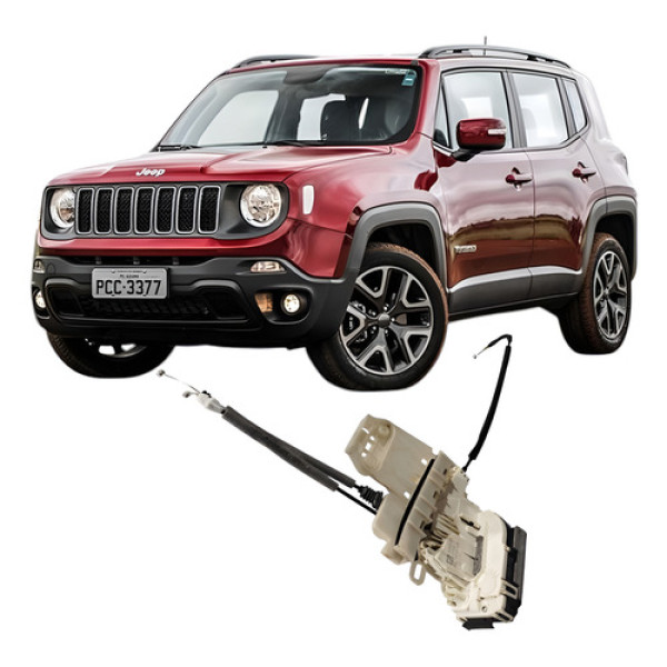 Fechadura Elétrica Traseira Direita Jeep Renegade 2015-2019.