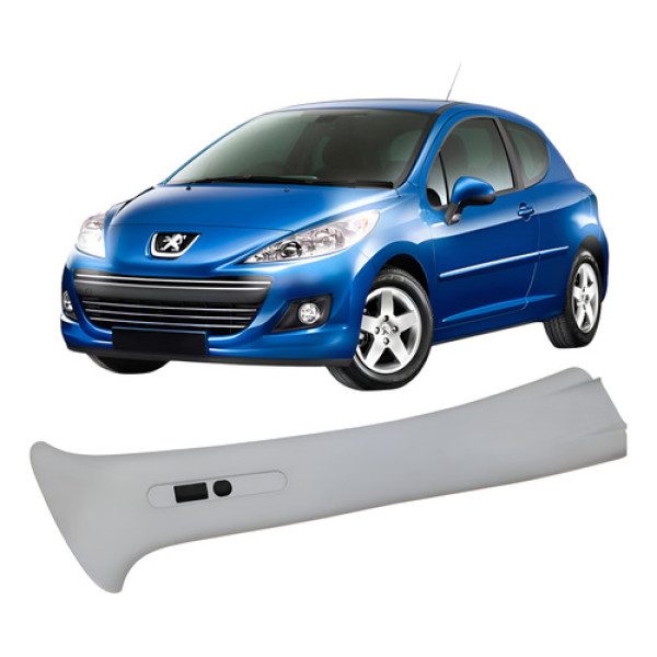 Acabamento Da Coluna Cinto Direitopeugeot 206 2008 2009 2014 - Bege