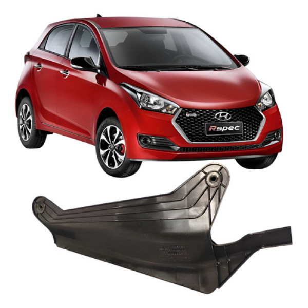 Maçaneta Interna Traseira Esquerda Hyundai Hb20 2017-2020 Branco Traseira