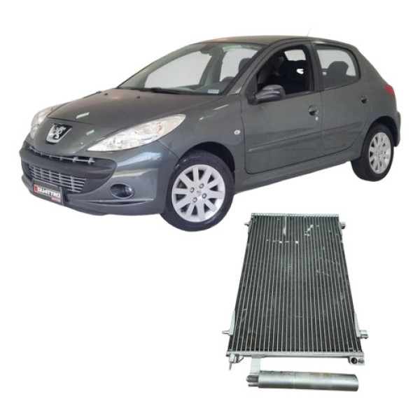 Condensador Ar Condicionado Peugeot 207 2009 1.4 Original 