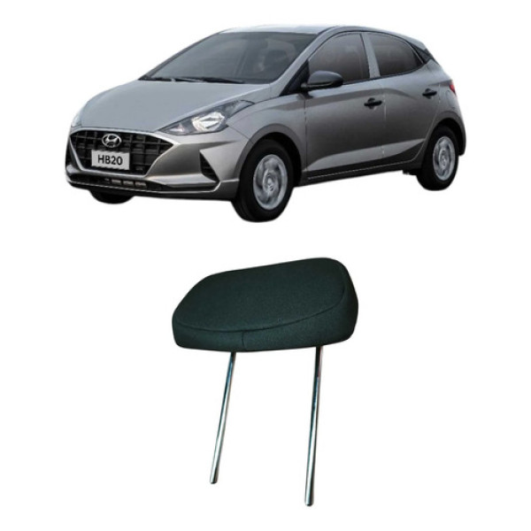 Encosto Cabeça Traseiro  Hb20 1.0 3c 2020 Original  Preto