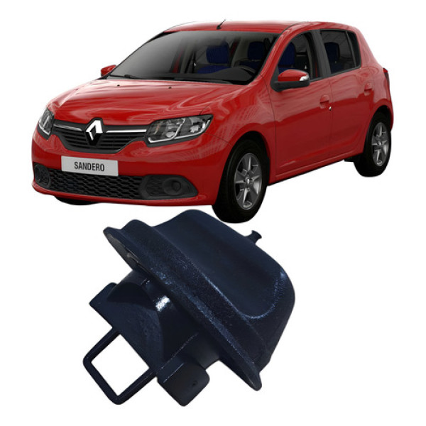 Tampa Gargalo Tanque Combustível Renault Sandero 2017 Preto Preto