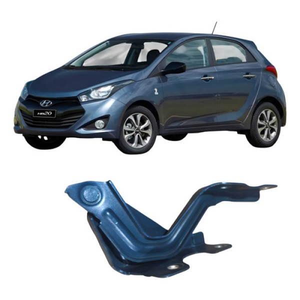 Dobradiça Esquerda Capo Hyundai Hb20 1.0 3c 2017