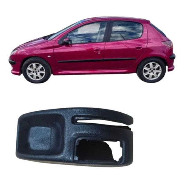 Moldura Console Freio Mão Peugeot 206 2008 9625037477