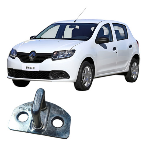 Batente Trava Porta Renault Sandero 2017 .