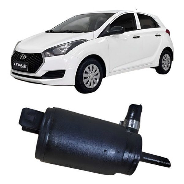 Bomba Reservatório Água Limpador Hyundai Hb20 2017 Branco Branco