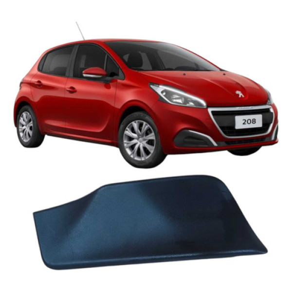 Acabamento Puxador Interno Esquerdo Peugeot 208 2019 Prata