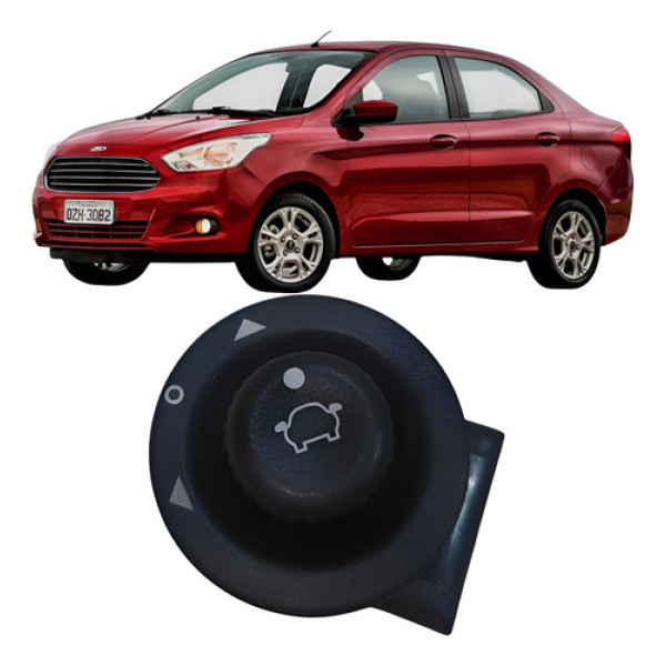 Botão Controle Retrovisor Elétrico Ford Ka 2018 Ca6t17b676 .