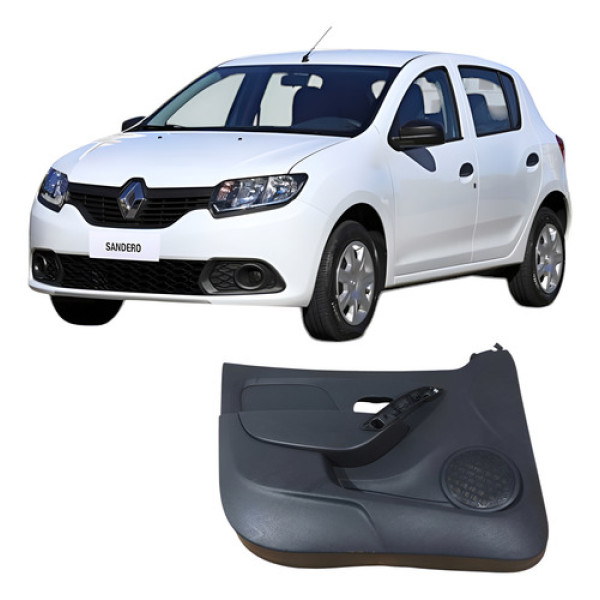 Forro Porta Dianteira Esquerda Renault Sandero 2017