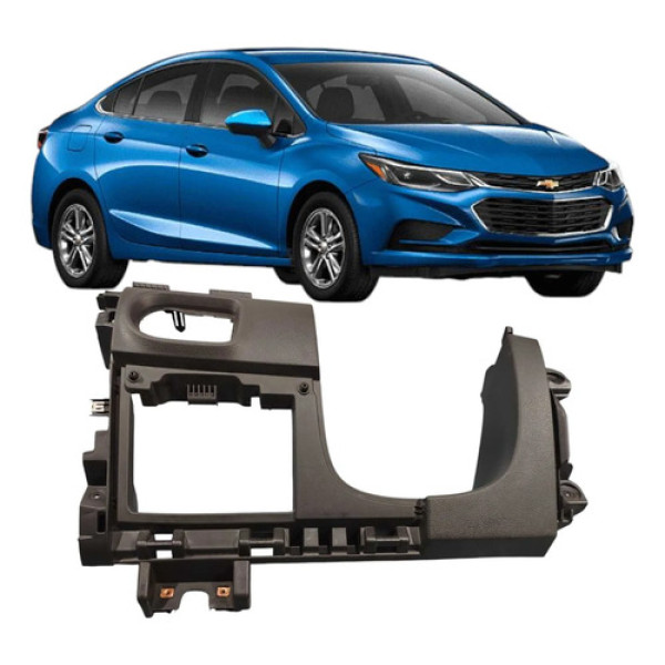 Moldura Porta Objetos Painel Chevrolet Cruze 1.4 Turbo 2018