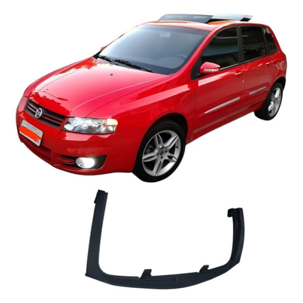 Moldura Acabamento Chave Seta Fiat Stilo 2009 100161190 Preto