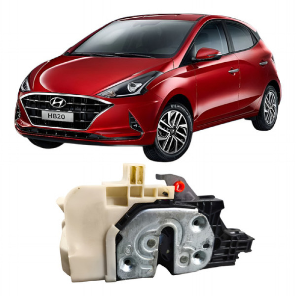 Fechadura Dianteira Direita Hyundai Hb20 2021 1.0 3c 8202u2