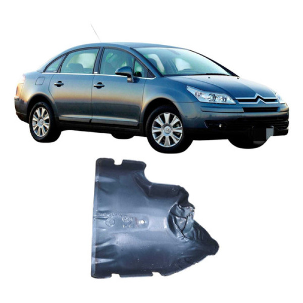 Defletor Calor Escapamento Citroën C4 2009 Prateado