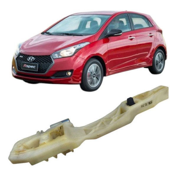 Base Suporte Maçaneta Traseira Direito Hb20 2016 2017  Bege Traseira