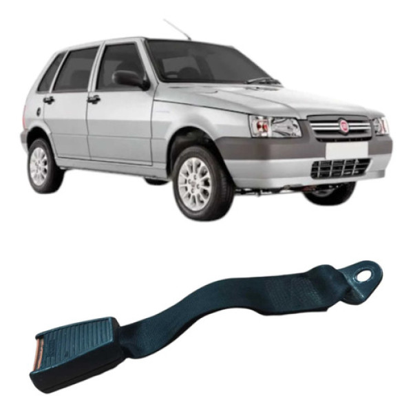 Engate Cinto Traseiro Fiat Uno Mille 1.0 2004 Original