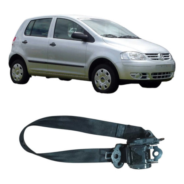 Cinto De Segurança Traseiro Direit Orig. Fox 2007 5z0857806a