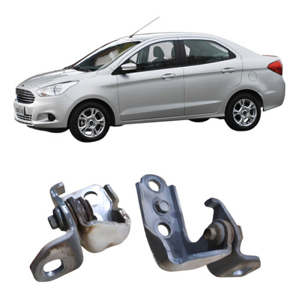 Par Dobradiça Traseira Direita Ford Ka 2018 1.0 3c 4p