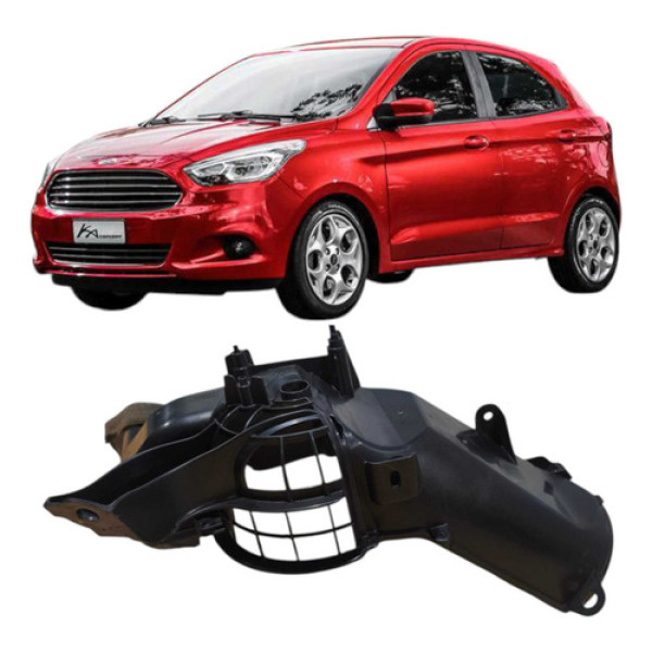 Acabamento Caixa Ar Ac Ford Ka 2015 Vpbe2h18 Preto