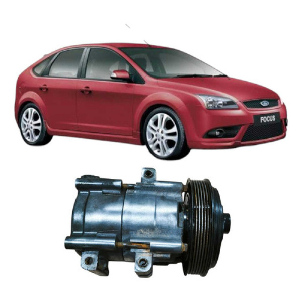Compressor De Ar Condicionado Focus 1.6 Flex Hatch 2008