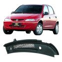 Grade Churrasqueira Esquerda Chevrolet Celta 2004 Original Branco Fosco