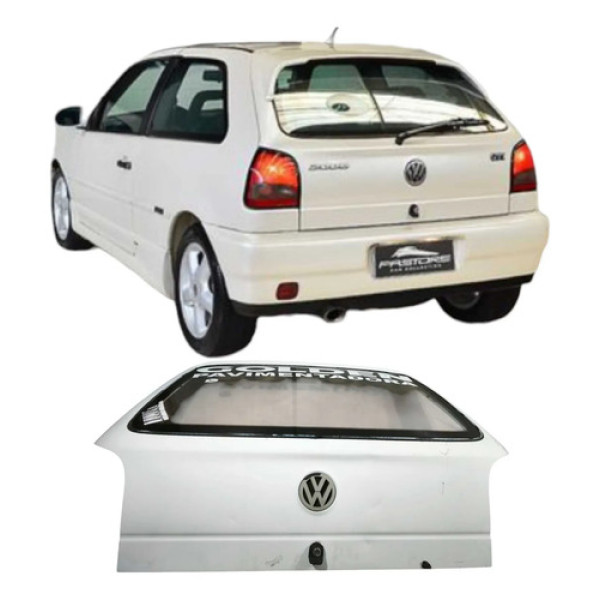Tampa Porta Mala Volkswagen Gol G2 1.0 1997 Original  Branco