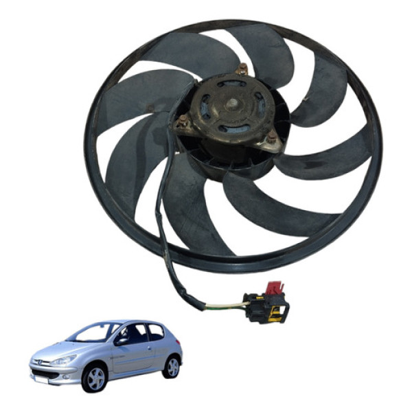 Ventoinha Do Radiador Peugeot 206 2000 A 2004