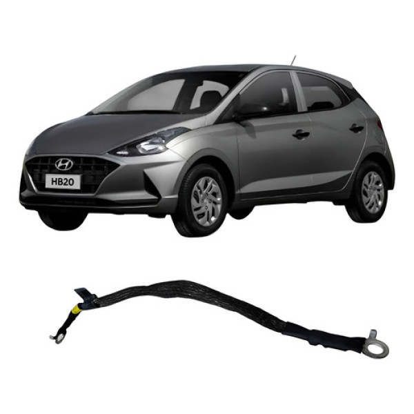 Cabo Aterramento Hyundai Hb20 2021 91862r1010 Dourado